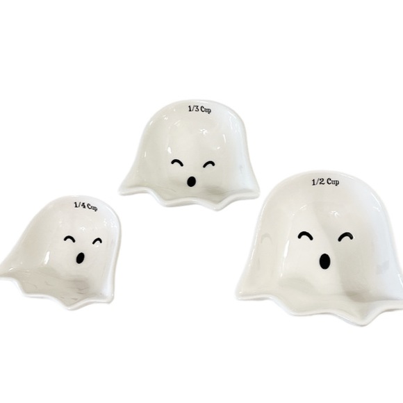 New 10 Strawberry Street GHOST Halloween Measuring Cup Set/4 π»π» - Picture 6 of 8